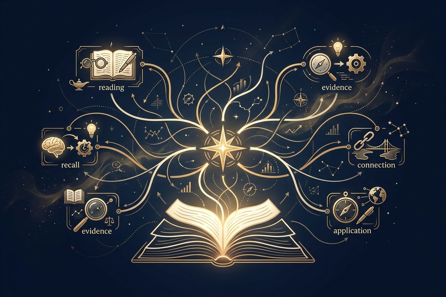 How to Mind Map a Difficult Chapter: Turn Dense Reading Into Connected Knowledge